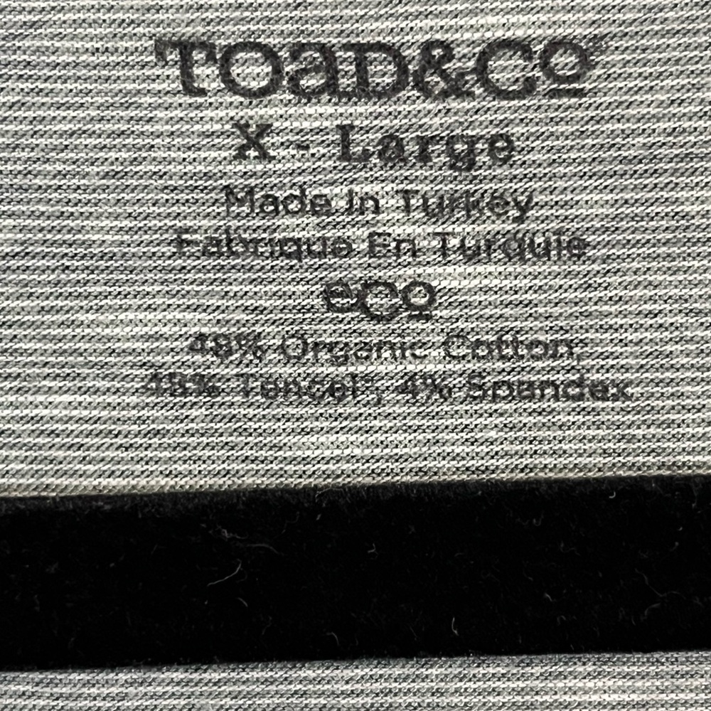 Toad&Co Black and Gray Patterned Midi Dress - Picture 4 of 4
